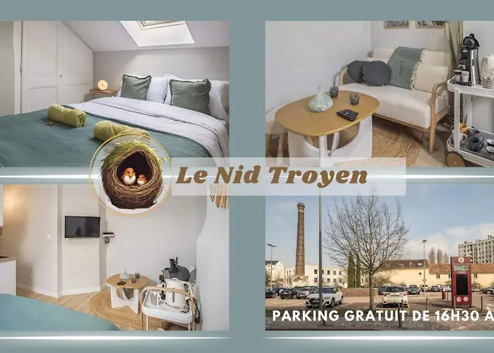 Le Nid Troyen - Proche Hypercentre - 2 Pers