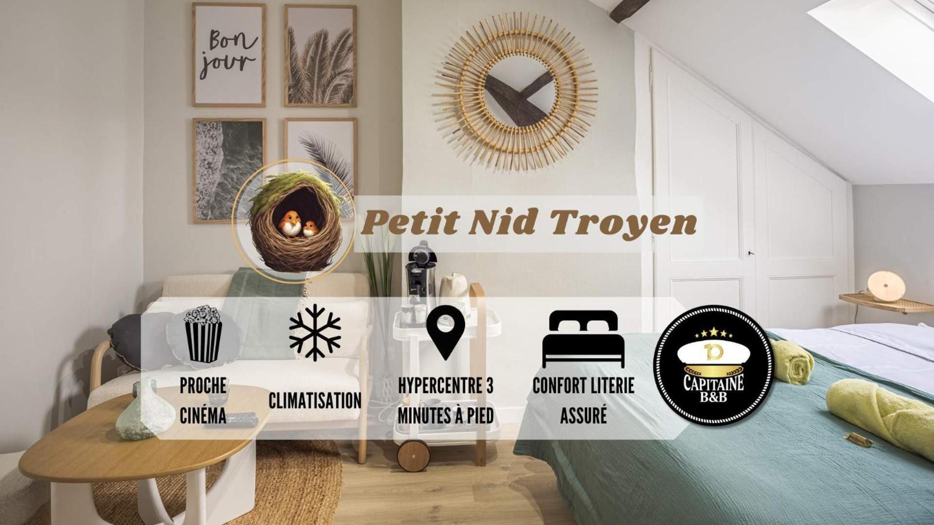 Appartamento Le Nid Troyen - Proche Hypercentre - 2 Pers *
