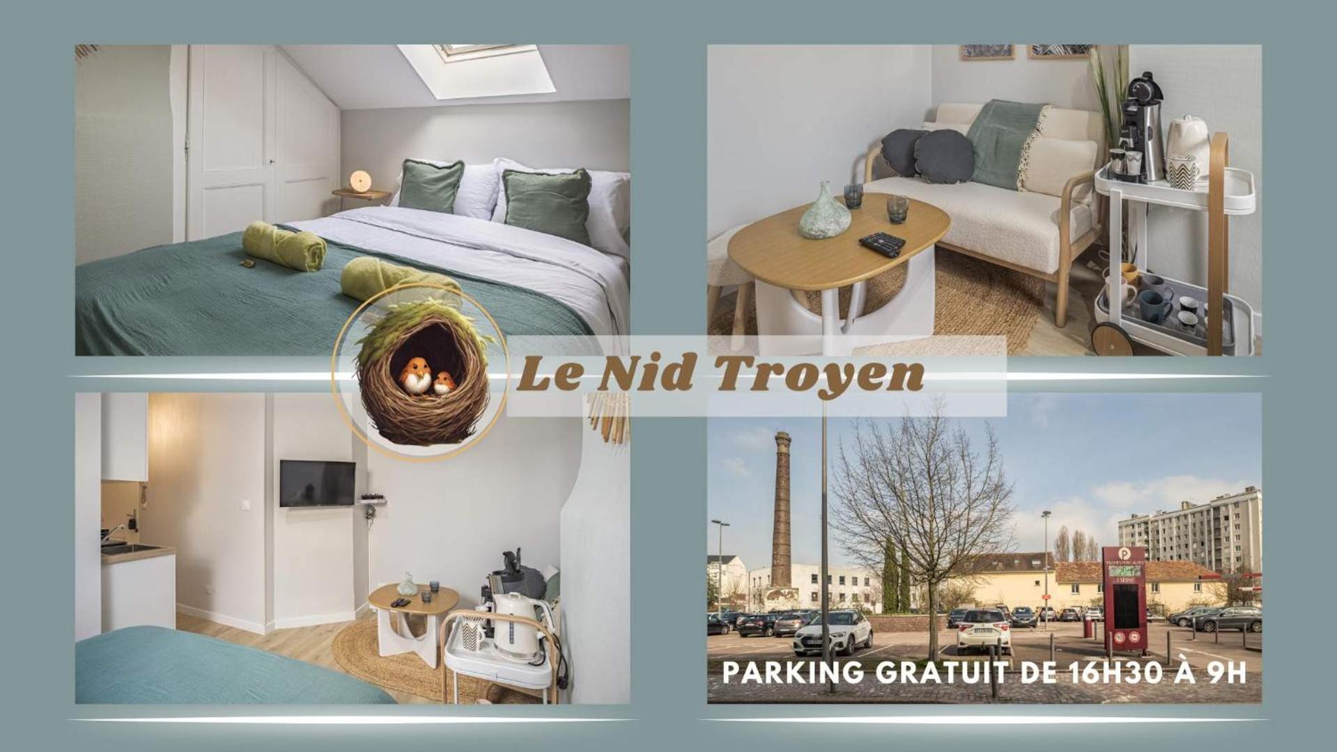Le Nid Troyen - Proche Hypercentre - 2 Pers * Troyes